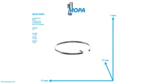 SPRENGRING - 0009941937 passend für MTU Motoren