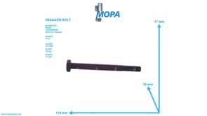 HEXAGON BOLT - 01111360 suitable for Deutz engines