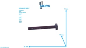 HEXAGON BOLT - 01112336 suitable for Deutz engines