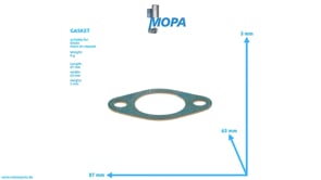 GASKET - 01151300 suitable for Deutz engines