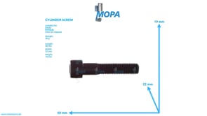 CYLINDER SCREW - 01154886 suitable for Deutz engines