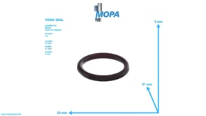 TORIC SEAL - 01161768 suitable for Deutz engines