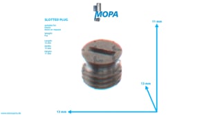 SCHLITZSTOPFEN - 01165785 passend für Deutz Motoren