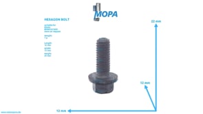 HEXAGON BOLT - 01181439 suitable for Deutz engines