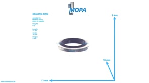 SEALING RING - 01262451 suitable for MWM & Deutz engines