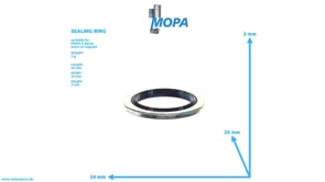 SEALING RING - 01262454 suitable for MWM & Deutz engines