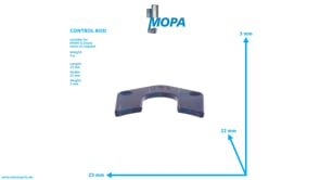 CONTROL ROD - 01308569 suitable for MWM & Deutz engines