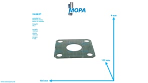 GASKET - 02929696 suitable for MWM & Deutz engines