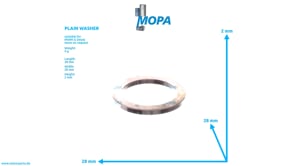 PLAIN WASHER - 04004103 suitable for MWM & Deutz engines