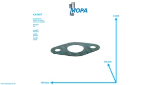 GASKET - 04063539 suitable for MWM & Deutz engines