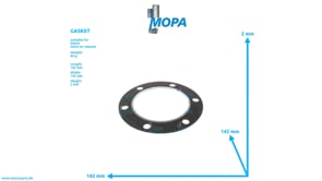GASKET - 04224917 suitable for Deutz engines