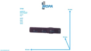 STUD - 06062260809 suitable for MAN D engines