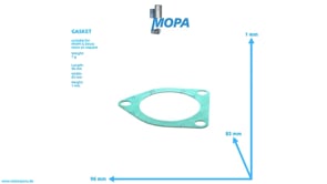 GASKET - 12172328 suitable for MWM & Deutz engines