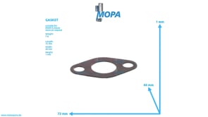 DICHTUNG - 12275220 passend für MWM & Deutz Motoren DICHTUNG - 12275220 passend für MWM & Deutz Motoren