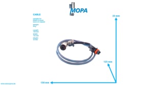 CABLE - 12323880 suitable for MWM & Deutz engines
