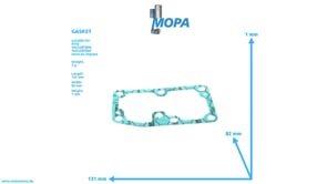 GASKET - 5010631080 suitable for MTU engines