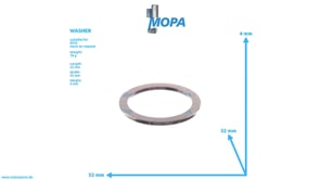 UNTERLEGSCHEIBE - 5070251852 passend für MTU Motoren