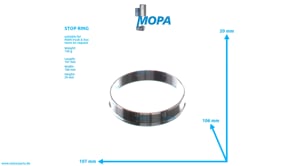 STOP RING - 51021300032 suitable for MAN D engines