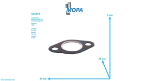 DICHTUNG - 51159010026 passend für MAN D Motoren