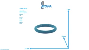 TORIC SEAL - 51965010678 suitable for MAN D engines