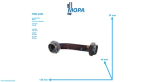 FUEL LINE - 5360702432 suitable for MTU engines