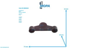VALVE BRIDGE - 5410550806 suitable for MTU engines