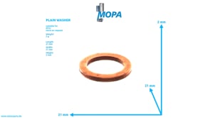 PLAIN WASHER - 5500170260 suitable for MTU engines PLAIN WASHER - 5500170260 suitable for MTU engines