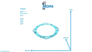 DICHTUNG - 5552031880 passend für MTU Motoren
