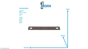 SICHERUNGSBLECH - 5900140373 passend für MTU Motoren