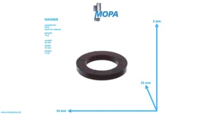 UNTERLEGSCHEIBE - 5900380062 passend für MTU Motoren