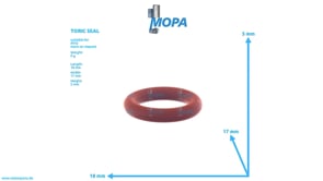 TORIC SEAL - 700429011002 suitable for MTU engines TORIC SEAL - 700429011002 suitable for MTU engines