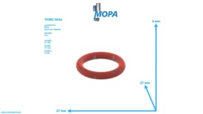 TORIC SEAL - 700429018005 suitable for MTU engines