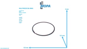 MULTIPIECE OIL RING - 0001426857 suitable for MTU engines MULTIPIECE OIL RING - 0001426857 suitable for MTU engines