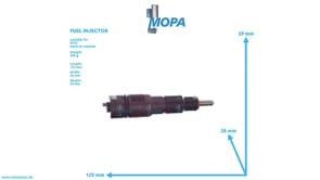EINSPRITZVENTIL - 0010104851 passend für MTU Motoren