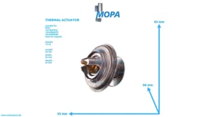 THERMAL ACTUATOR - 0052032875 suitable for MTU engines THERMAL ACTUATOR - 0052032875 suitable for MTU engines