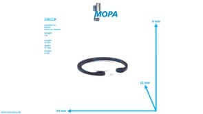 CIRCLIP - 01107811 suitable for Deutz engines