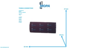 TUBING CONNECTION - 01154103 suitable for Deutz engines
