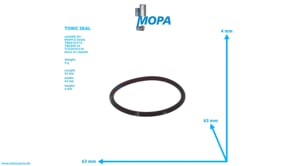 RUNDDICHTRING - 01180134 passend für MWM & Deutz Motoren RUNDDICHTRING - 01180134 passend für MWM & Deutz Motoren