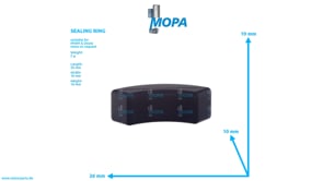 SEALING RING - 01288543 suitable for MWM & Deutz engines