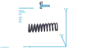 COMPRESSION SPRING - 02086559 suitable for MWM & Deutz engines