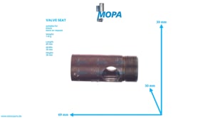 VALVE SEAT - 02104876 suitable for Deutz engines