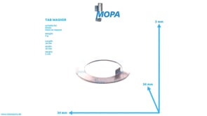 TAB WASHER - 04009593 suitable for Deutz engines