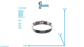 VALVE SEAT - 04078247 suitable for MWM & Deutz engines