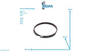 KOLBENRINGSATZ - 04235997 passend für Deutz Motoren