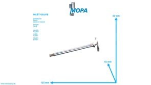 INLET VALVE - 04280404 suitable for Deutz engines
