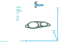 DICHTUNG - 12163453 passend für MWM & Deutz Motoren DICHTUNG - 12163453 passend für MWM & Deutz Motoren