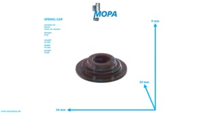 SPRING CAP - 12164645 suitable for Deutz engines