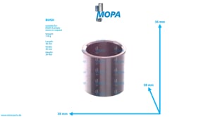 BUSH - 12170487 suitable for MWM & Deutz engines