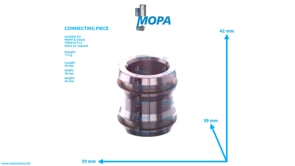 CONNECTING PIECE - 12276250 suitable for MWM & Deutz engines