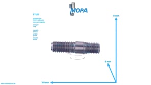 STUD - 12282471 suitable for MWM & Deutz engines